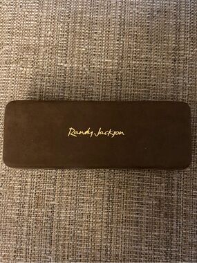 Mens Randy Jackson glasses case